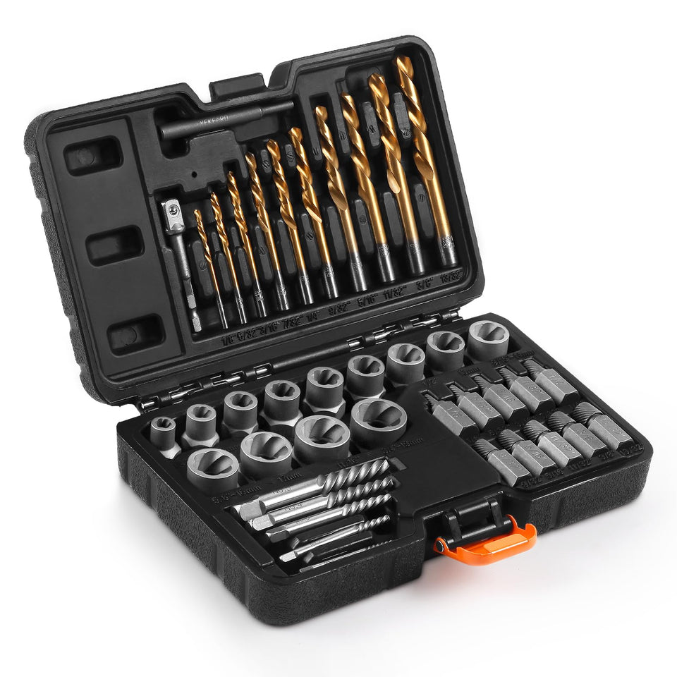 YEKEPRO bolt extractor sockets for tough removal tasks with durable chrome molybdenum steel.