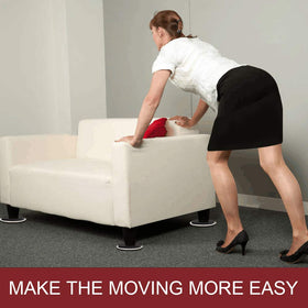 Yelanon 0.4-inch thick sliders; durable plastic and foam protect floors.