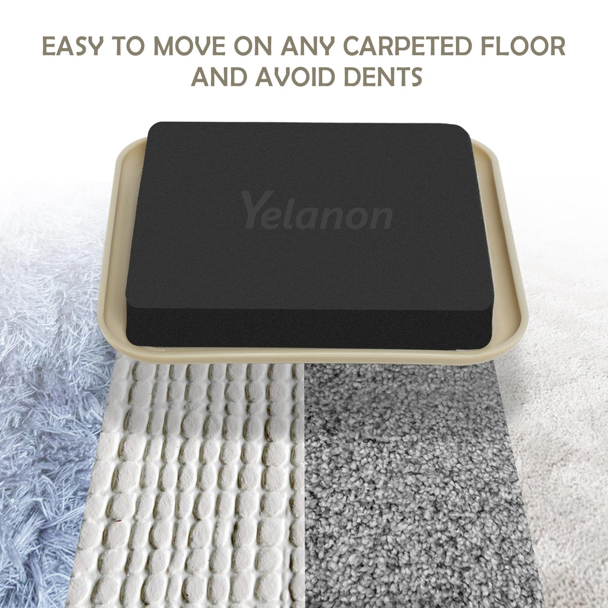 Yelanon Sliders protect hardwood floors while moving heavy furniture