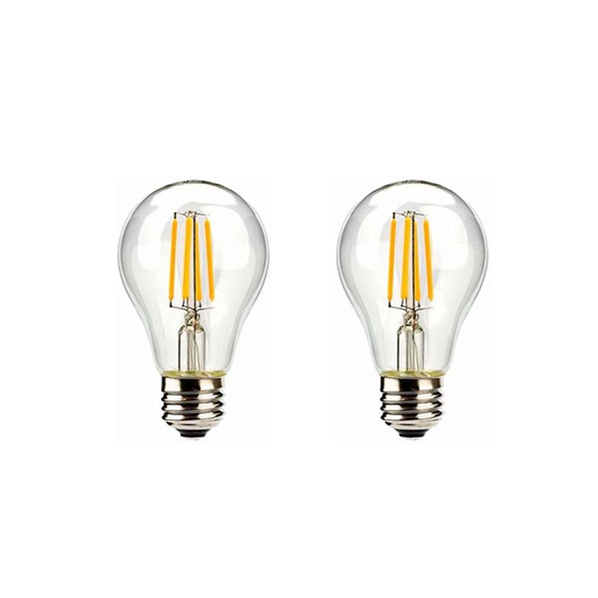 YELCICY LED bulbs emit warm 2700K light for outdoor ambiance.