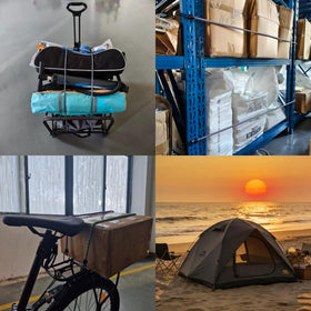 Yelier bungee cords secure truck cargo in real-world transport.