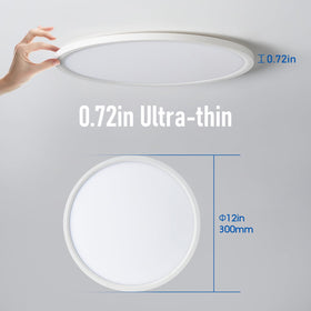 YELIOLED color temperature options 3000K-4000K-5000K help set mood throughout rooms.