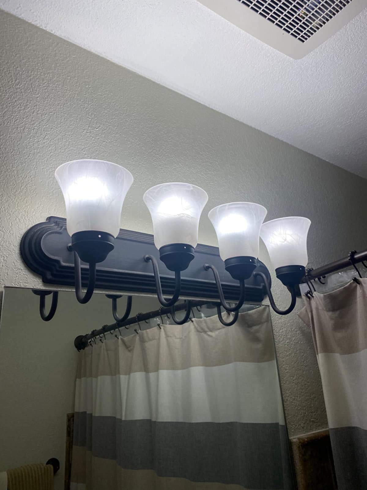 YELOKIE installed on a ceiling fan elevates room ambiance