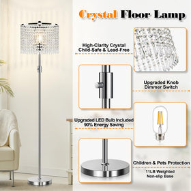 Yemela crystal sparkle reflects light with diamond-like shine