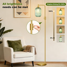 Yemela weighted base keeps the lamp stable around kids and pets