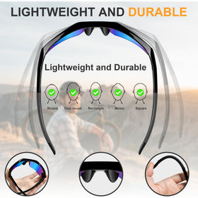 YENPK integrated nose pad and ultra-light design offer comfortable wear all day.