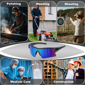 YENPK lightweight glasses with integrated nose pad enhance comfort during prolonged wear