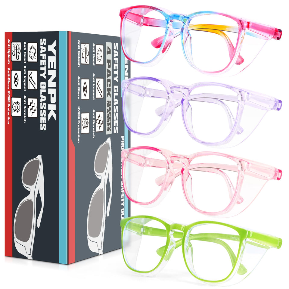 YENPK safety glasses anti-fog lenses for clear visibility during tasks