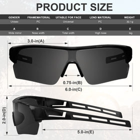 YENPK safety glasses with adjustable nose pads for easy cleaning and a customized fit.