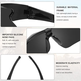 YENPK universal-fit safety glasses for men and women in many settings