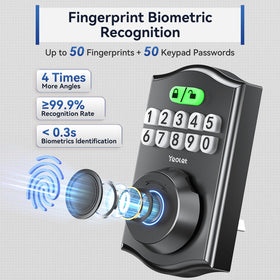 Yeolet Y58 fingerprint unlock in action for quick entry