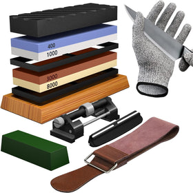 YeopAsda knife sharpening stone kit box for at-home sharpening.