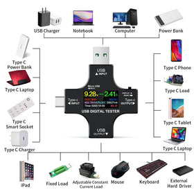 YEREADW USB-C tester daily use scenario demonstrates everyday charging checks.