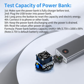 YEREADW USB-C tester safety protections indicate over-voltage and over-current protection.