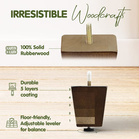 Yes4All 5/16 inch hanger bolts ensure quick, secure installation.