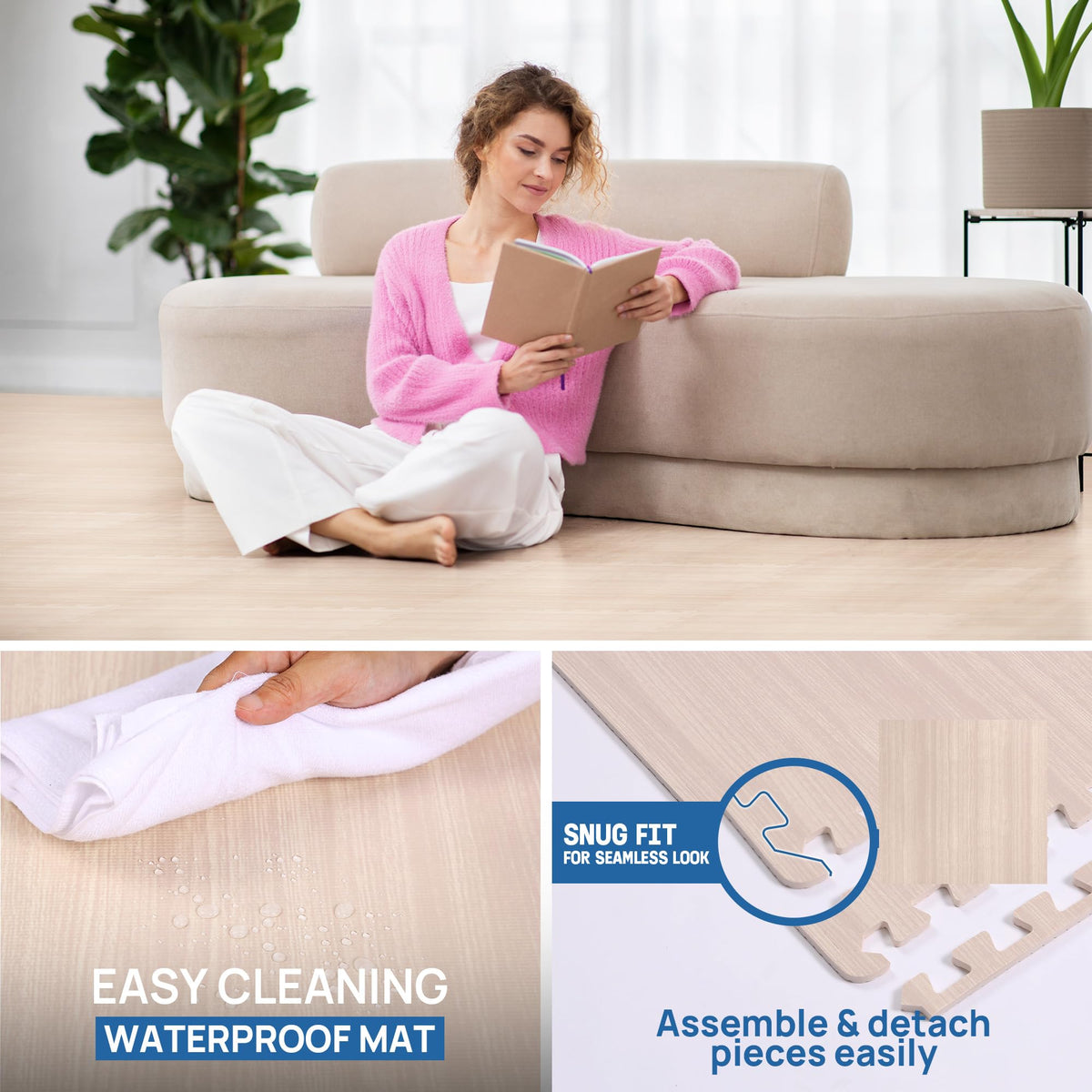 Yes4All EVA interlocking mats ready to assemble for flexible layouts