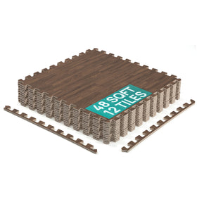 Yes4All EVA interlocking mats 24x24 tiles offering customizable room coverage and easy setup.