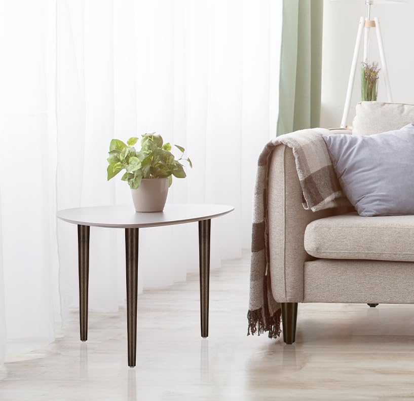 Yes4All rubberwood end table leg assembly showing sturdy construction