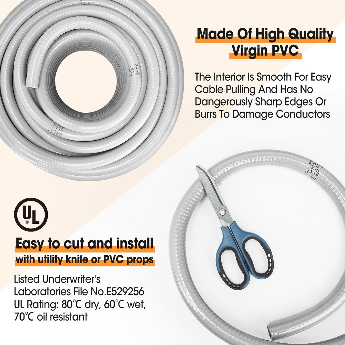 YesBes corrosion-resistant conduit ideal for harsh outdoor environments.