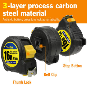 YesBes retractable blade offers smooth extension and retraction for efficiency.