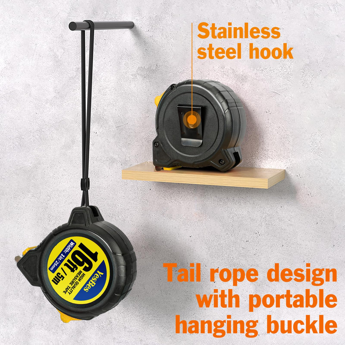 YesBes self-locking button provides simple, secure blade locking.
