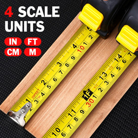 YesBes tape measure 25ft 1in blade wide for easy readings