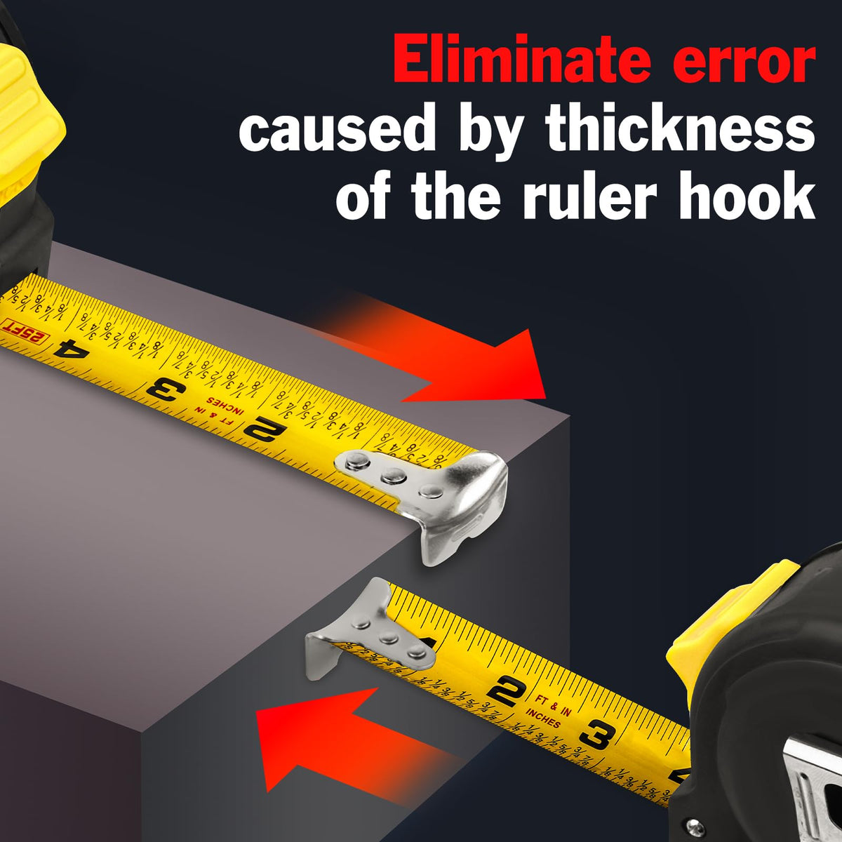 YesBes easy-read yellow background improves readability in varying light.