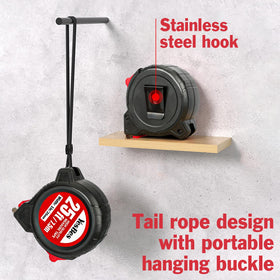 YesBes self-locking tape mechanism enables steady readings.