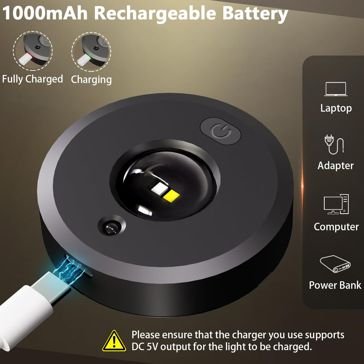 Yesenlight magnetic installation lets you attach to metal surfaces without drilling