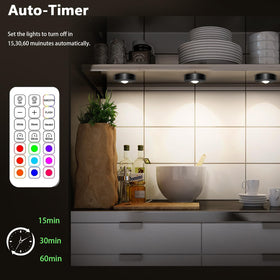Yesenlight remote and touch control provide convenient color and brightness adjustment