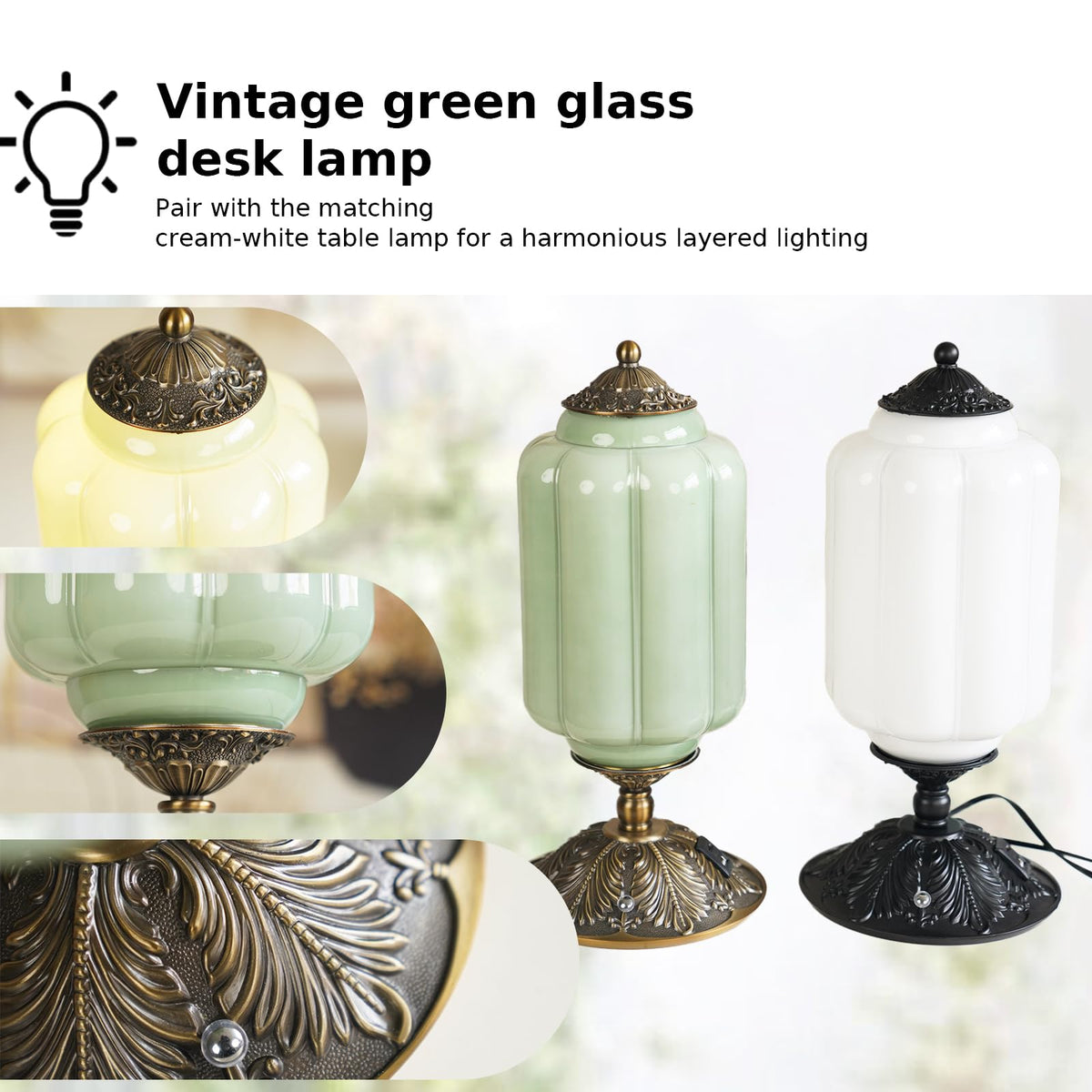 Yesids jadeite glass design adds vintage charm to living rooms
