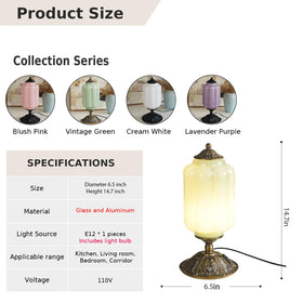Yesids 4W LED bulb included delivers soft eye-friendly light