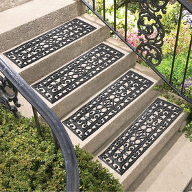 Yesland easy-clean stair tread resists wear and cleans quickly