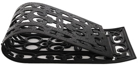 Yesland entryway stair tread adds decorative touch while preventing slips