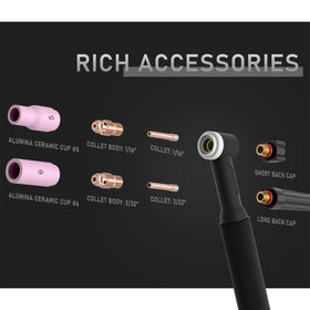 YESWELDER 25ft cable support extended reach for TIG welding