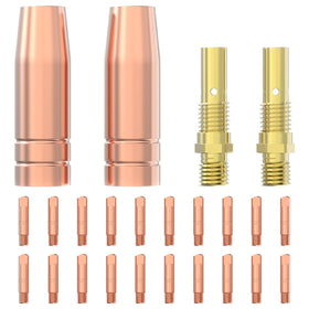 YesWELDER conical airflow design concentrates gas for higher welding accuracy