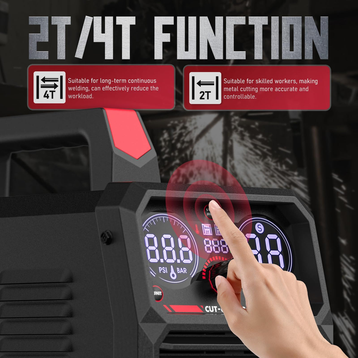YESWELDER CUT-50DS compact setup simplifies job-site readiness