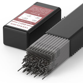 YesWelder E6011 3/32in rod arc-penetration for strong welds on steel surfaces.