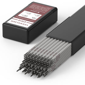 YesWelder E7018 3/32in welding rod close-up for all-position reliability.