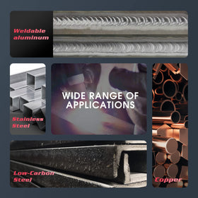 YESWELDER ER4043 compatible with aluminum grades for versatile projects.