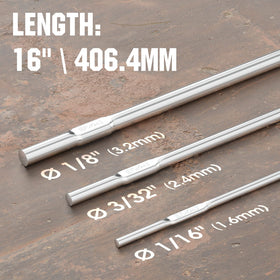 YESWELDER ER4043 wire close-up showing silicon-enhanced flow for smoother welds.