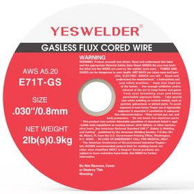 YESWELDER 2 lb per spool, three packs ready for construction and automotive repairs
