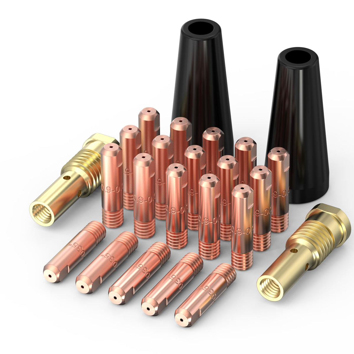 YESWELDER flux core tip 20-035 enables precise, clean welds with minimal spatter.