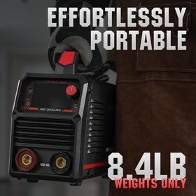YESWELDER hot start and arc force controls boost ignition reliability.