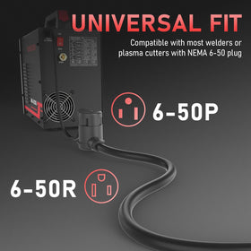 YesWelder indoor outdoor extension cord ready for versatile welding tasks.