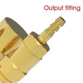 YESWELDER integrated all-in-one design keeps regulator and flow meter compact and portable.