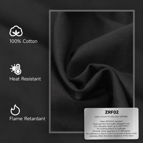 YESWELDER jacket neck stand-up collar protecting the neck during hot work