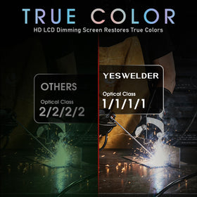 YESWELDER Lightweight yet sturdy design helps minimize fatigue during long sessions.