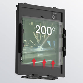 YesWelder lightweight welding lens improves balance during long sessions.
