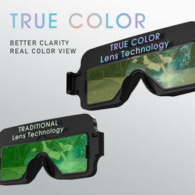 YESWELDER Lightweight welding goggles designed for comfortable all-day wear.